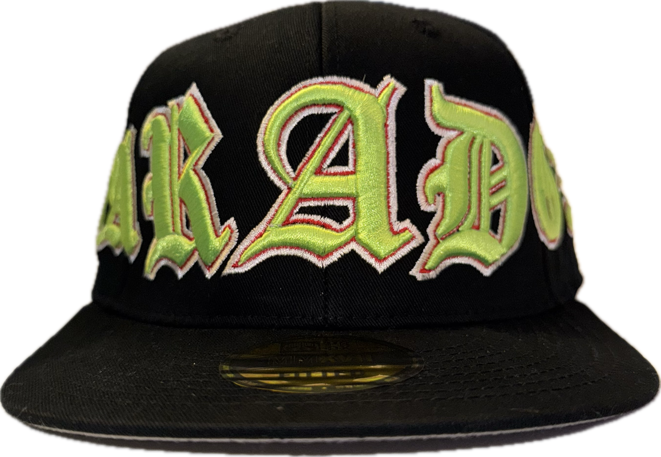OLD VARSITY FITTED HAT (BLACK) – Paradox Lab