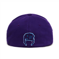 OLD VARSITY FITTED HAT (PURPLE/BLACK)