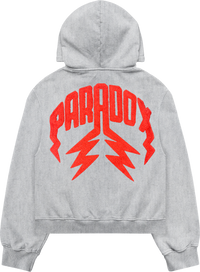 "PRDX CHENILLE" - PULL-OVER HOODIE (GREY)