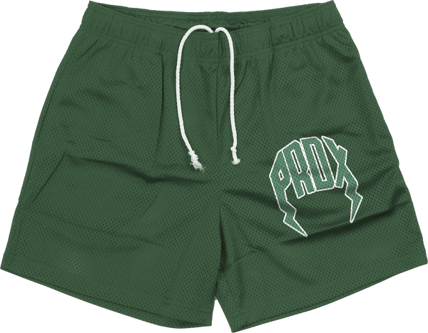 "PRDX" Mesh Shorts (Green)