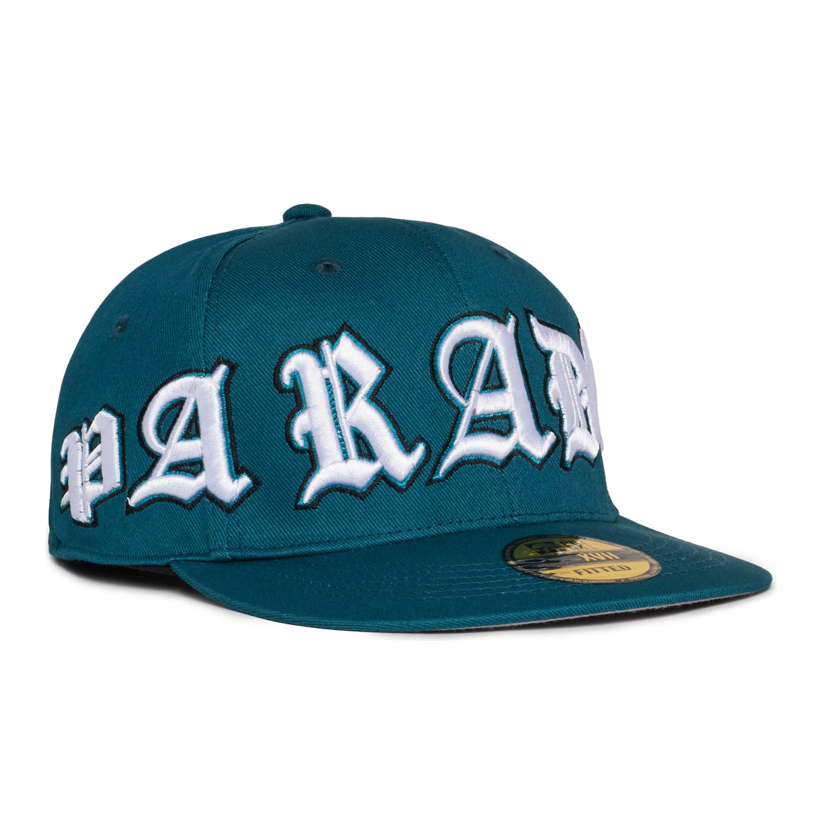 “EAGLES” FITTED HAT (MIDNIGHT GREEN/WHITE)