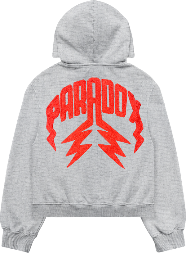 "PRDX CHENILLE" - PULL-OVER HOODIE (GREY)