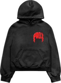 "PRDX CHENILLE" - PULL-OVER HOODIE (BLACK)