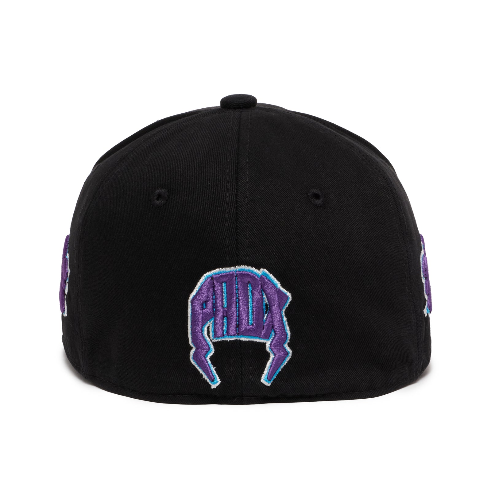 OLD VARSITY FITTED HAT (BLACK/PURPLE)