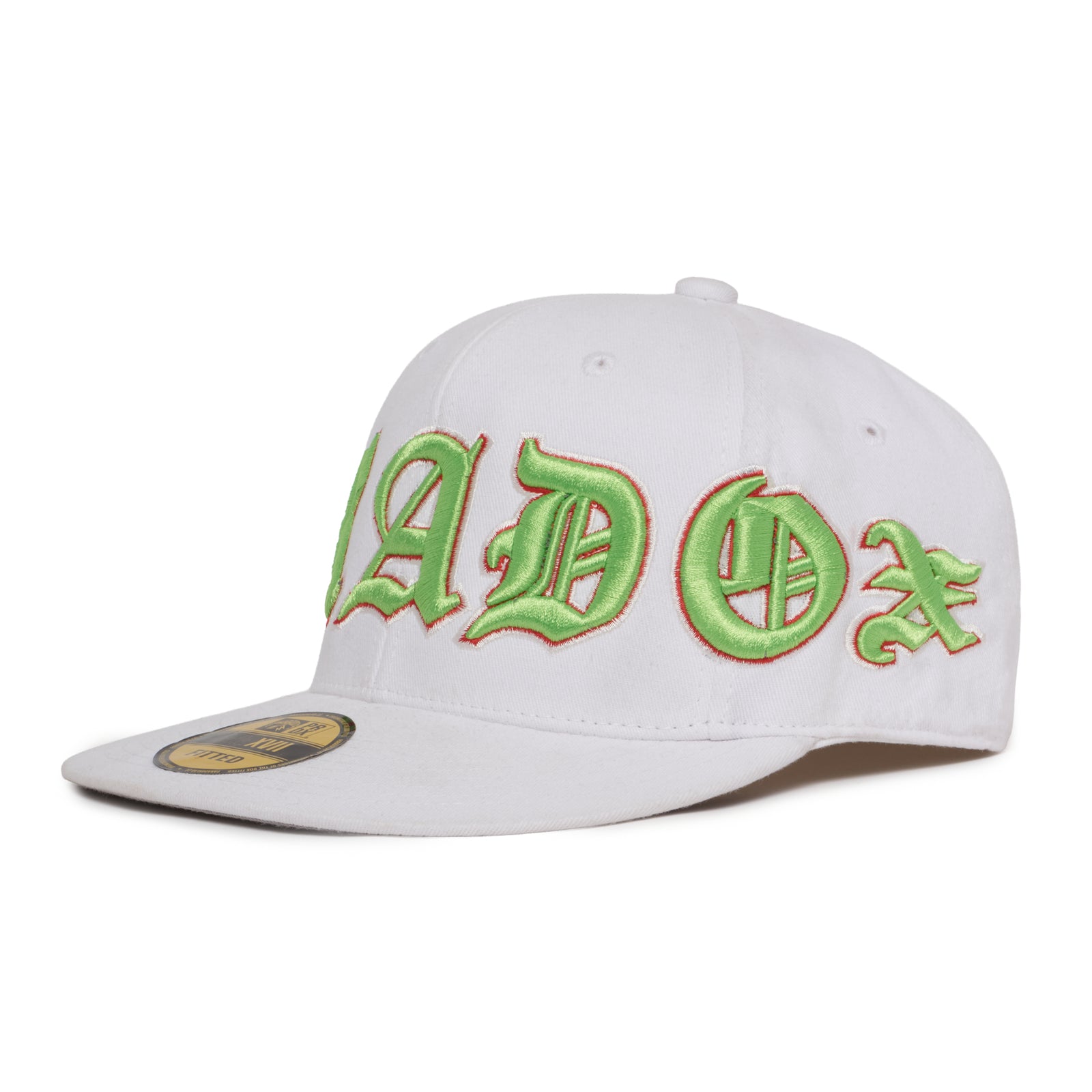 OLD VARSITY FITTED HAT (WHITE/GREEN)