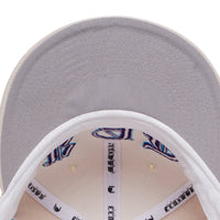 OLD VARSITY FITTED HAT (LIGHT GREY/PURPLE)