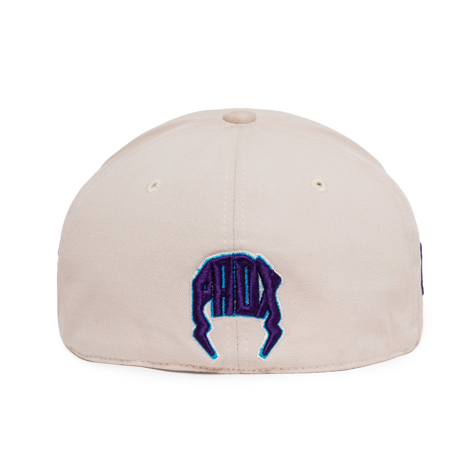 OLD VARSITY FITTED HAT (LIGHT GREY/PURPLE)