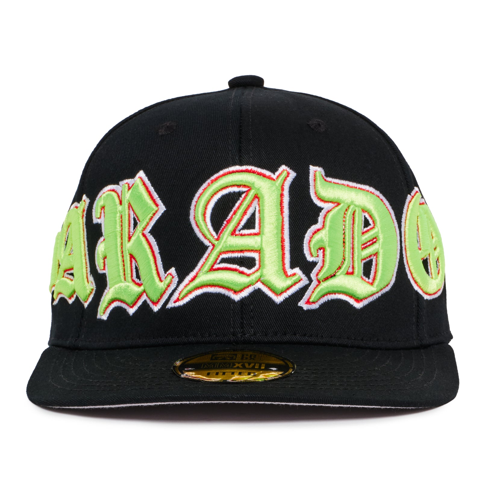 OLD VARSITY FITTED HAT (BLACK)