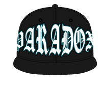 BIRDS FITTED HAT (BLACK/WHITE)