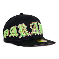 OLD VARSITY FITTED HAT (BLACK)
