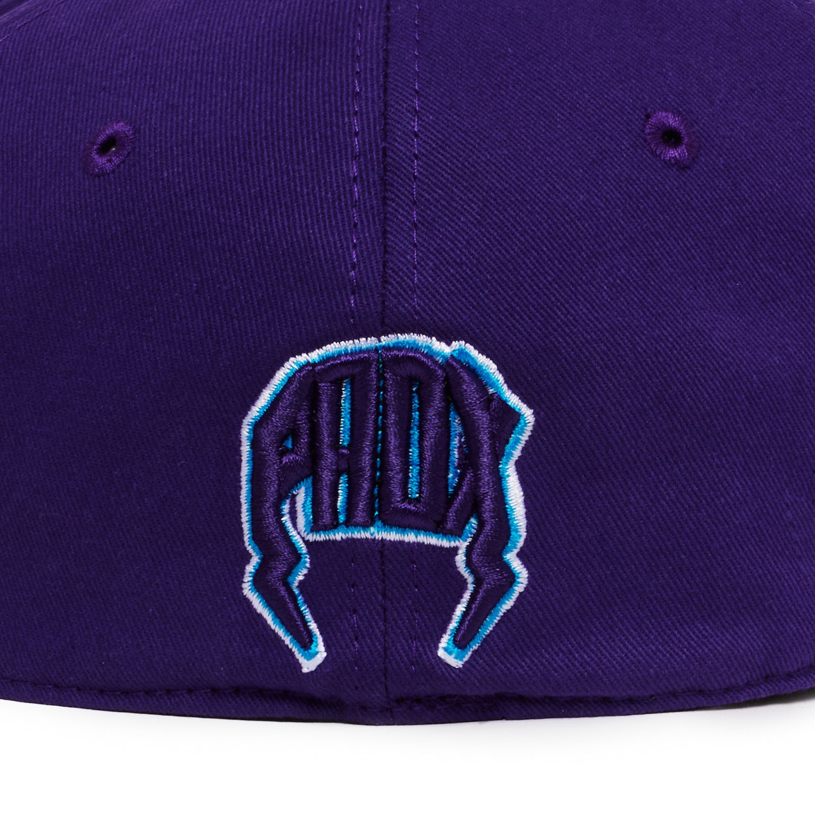 OLD VARSITY FITTED HAT (PURPLE/BLACK)