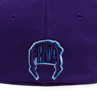 OLD VARSITY FITTED HAT (PURPLE/BLACK)