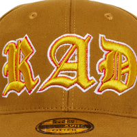 "OLD VARSITY" FITTED HAT (TAN/YELLOW)