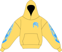 "PASTEL V2" LIGHTNING ARC LOGO HOODIE (PASTEL YELLOW)