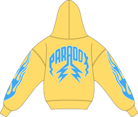 "PASTEL V2" LIGHTNING ARC LOGO HOODIE (PASTEL YELLOW)