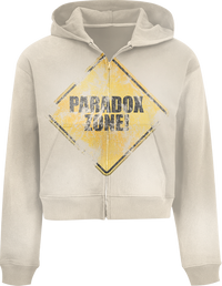"PARADOX ZONE" Zip-Up Hoodie