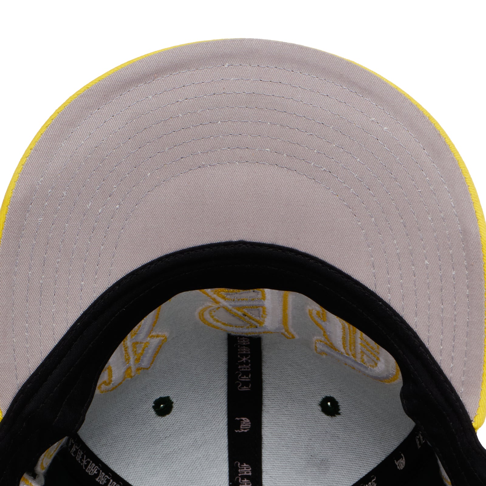 “Athletics” Fitted Hat (Green/Yellow)