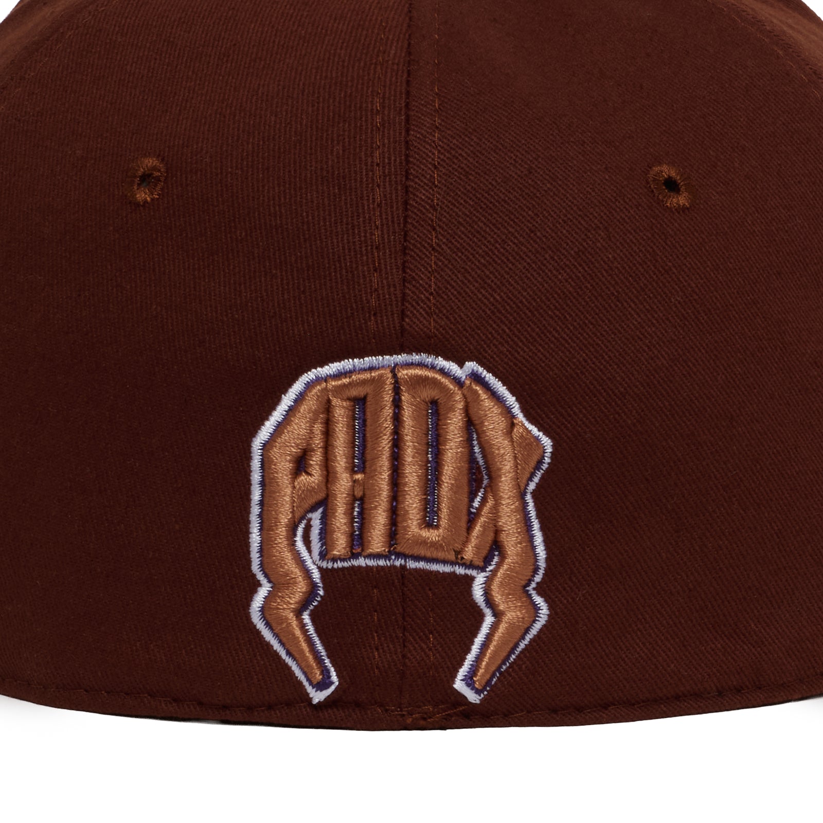 "OLD VARSITY" FITTED HAT (BROWN/BROWN)