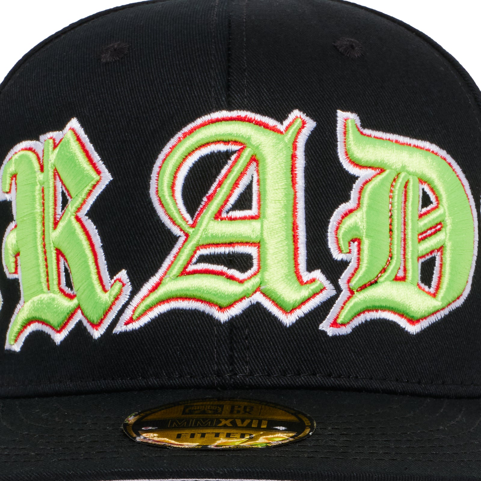 OLD VARSITY FITTED HAT (BLACK)