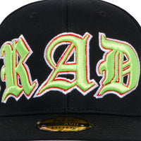 OLD VARSITY FITTED HAT (BLACK)