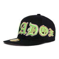 OLD VARSITY FITTED HAT (BLACK)