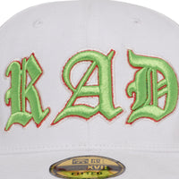 OLD VARSITY FITTED HAT (WHITE/GREEN)