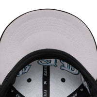“EAGLES” FITTED HAT (BLACK/WHITE)