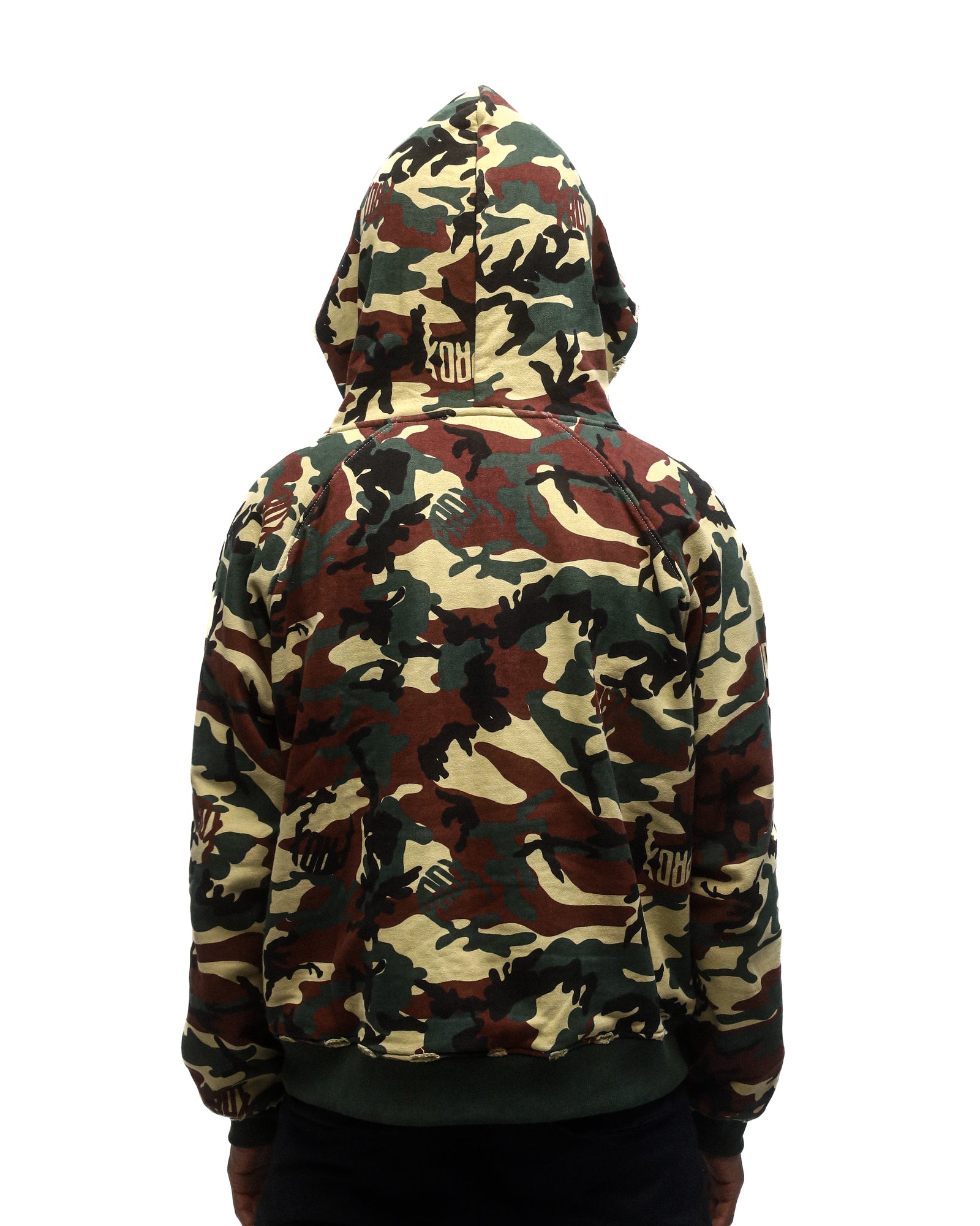 PRDX CAMO THERMAL HOODIE (GREEN) – Paradox Lab