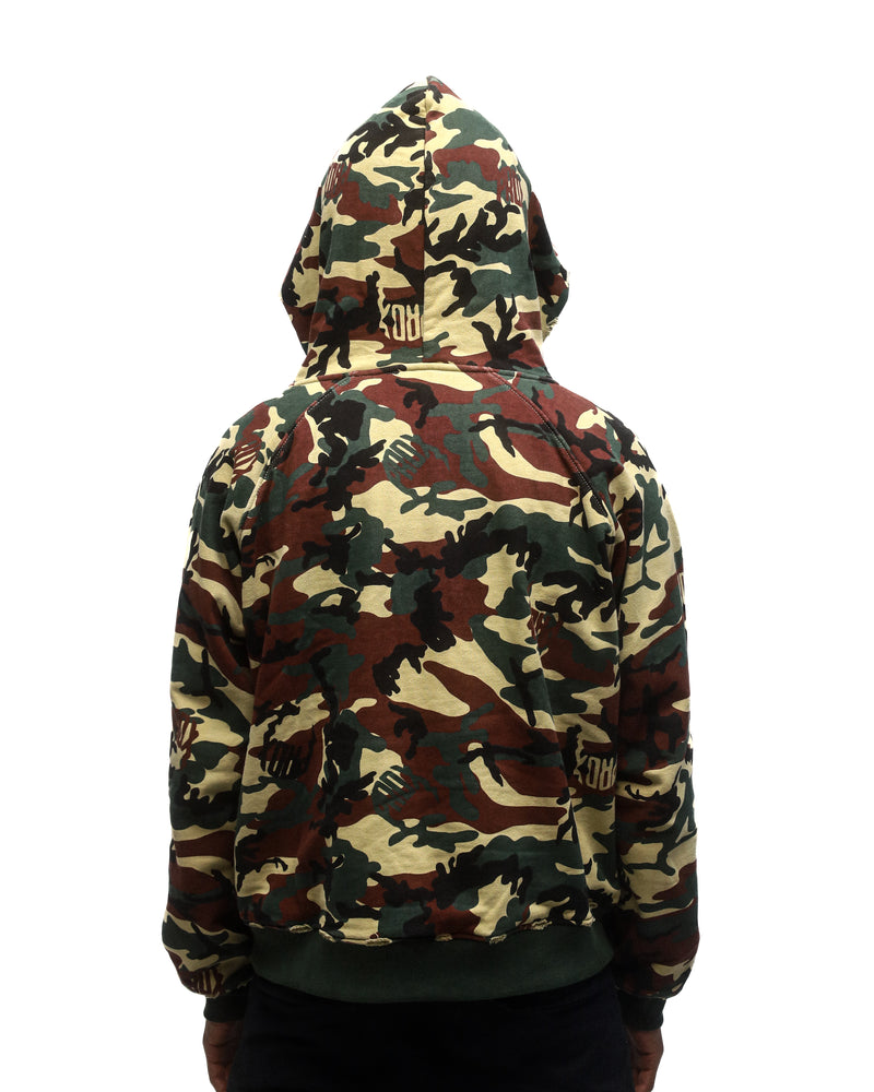 PRDX CAMO THERMAL HOODIE (GREEN) – Paradox Lab