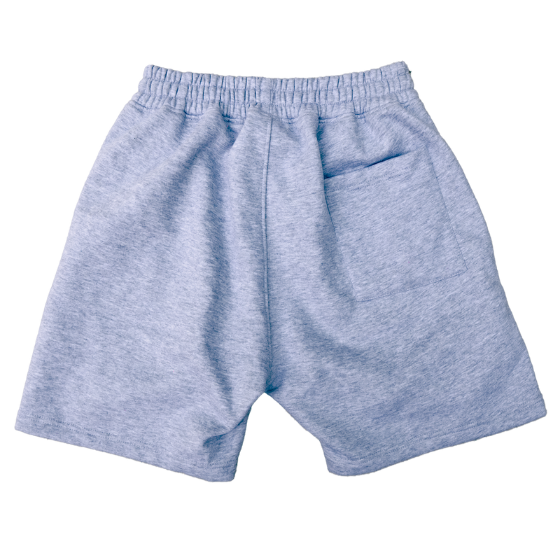 "PRDX" Lightning Arc Logo Sweatshorts (GREY/NAVY)