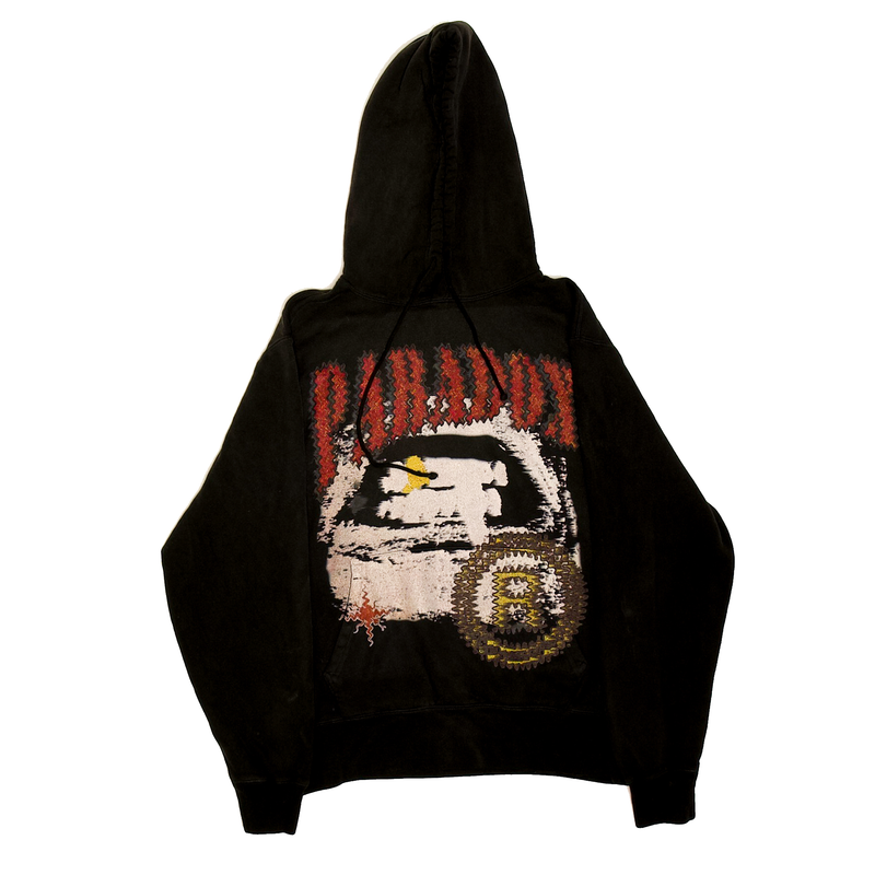“RATED R” LIGHTNING ARC LOGO PULL-OVER HOODIE