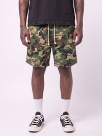 "PRDX LOGO CAMO" Mesh Shorts