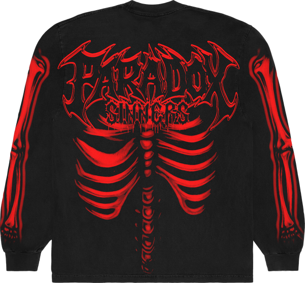 Skrilla Z Tour x Paradox Exclusive Long-Sleeve Tee (Red)