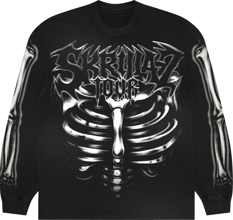 Skrilla Z Tour x Paradox Exclusive Long-Sleeve Tee (Grey)