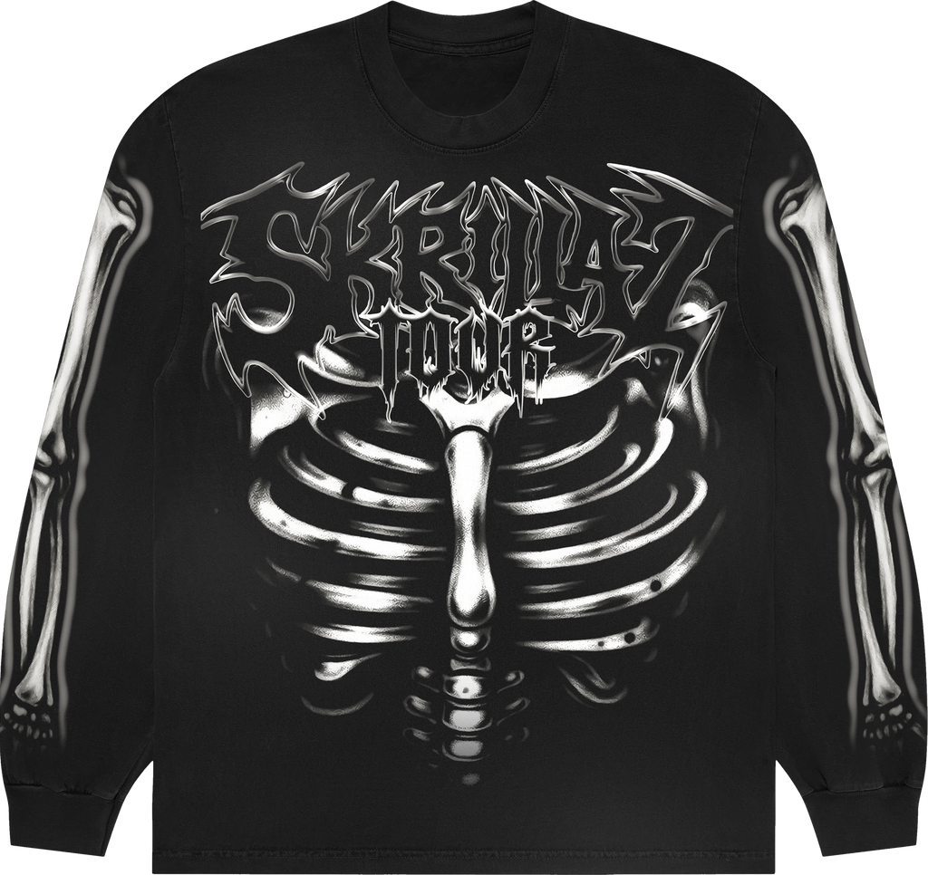 Skrilla Z Tour x Paradox Exclusive Long-Sleeve Tee (Grey