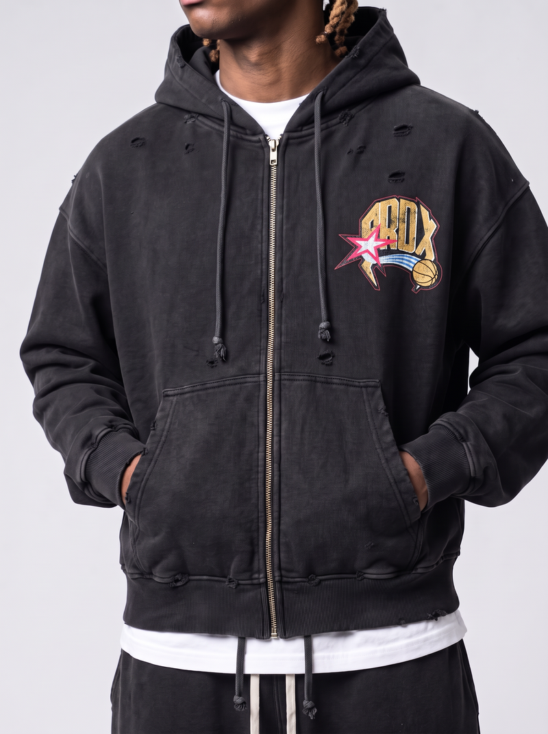 PNB ROCK '2GYTTR' x PARADOX HOODIE (WHITE) – Paradox Lab