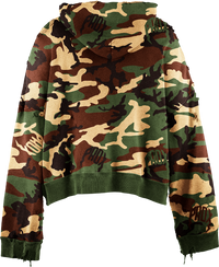 PRDX CAMO THERMAL HOODIE (GREEN)