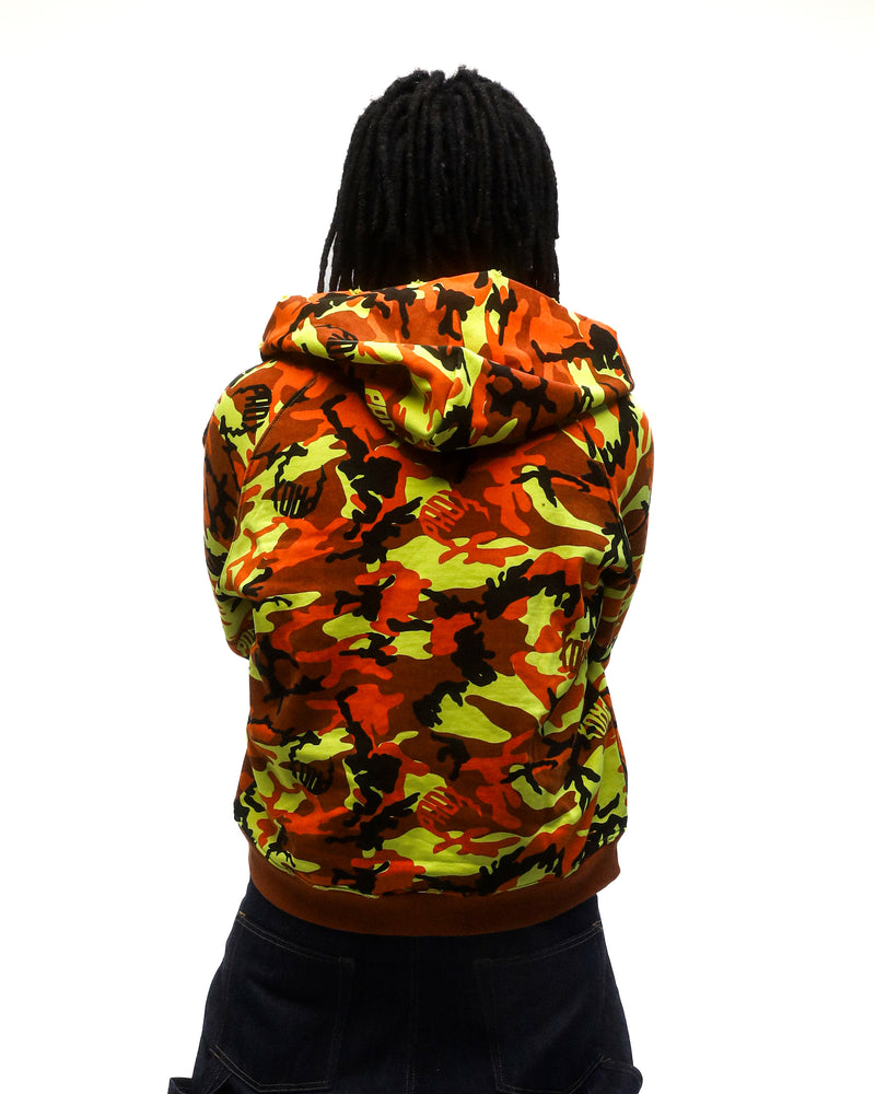 PRDX CAMO THERMAL HOODIE (ORANGE) – Paradox Lab