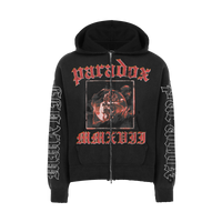 "RED DRAGON" ZIP-UP HOODIE