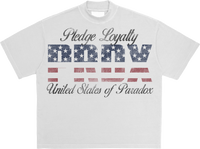 “United States of Paradox” Lightning Arc Logo Tee