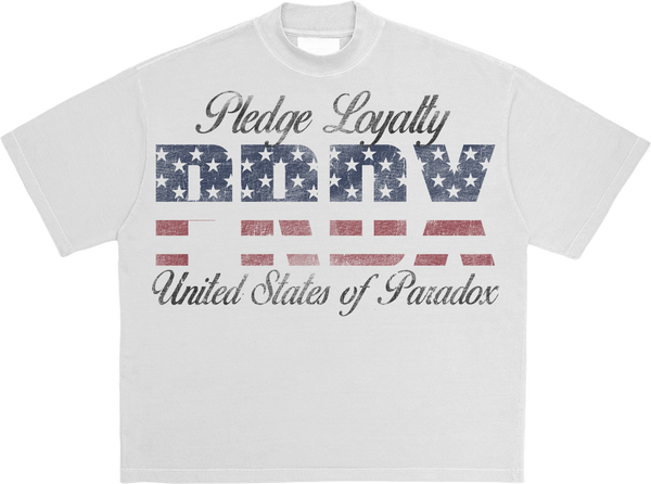 “United States of Paradox” Lightning Arc Logo Tee