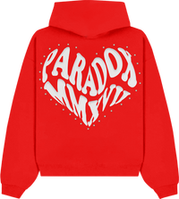“PRDXLAB HEART” - Pull-Over Hoodie (RED)