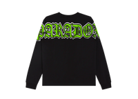OLD VARSITY LOGO THERMAL LONG-SLEEVE (BLACK)