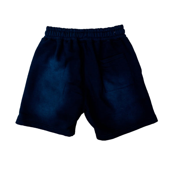 "PRDX" Lightning Arc Logo Sweatshorts (NAVY/TEAL)