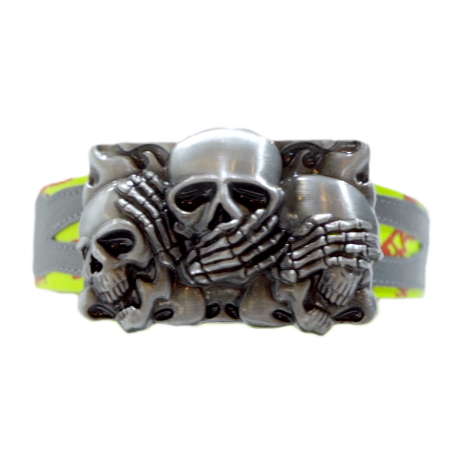 “NO EVIL" Brookhaven x Paradox Graffiti Belt (VARSITY COLLECTION)