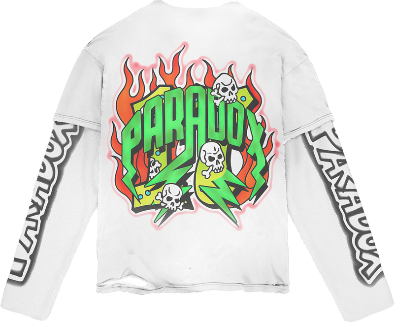 "GREEN GOBLIN" DOUBLE LAYERED THERMAL TEE