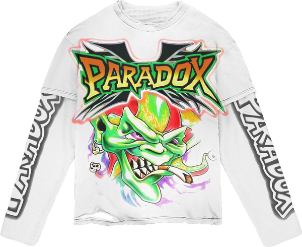 "GREEN GOBLIN" DOUBLE LAYERED THERMAL TEE