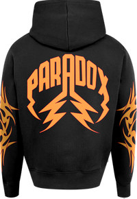 "TRIBAL PRINT LOGO" PULL-OVER HOODIE