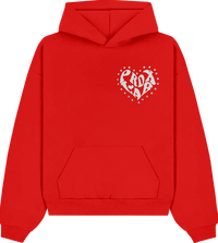 “PRDXLAB HEART” - Pull-Over Hoodie (RED)