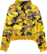 PRDX CAMO THERMAL HOODIE (YELLOW)